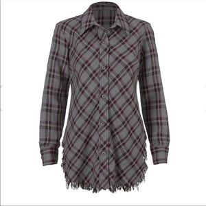 Cabi Highland Plaid Button Down